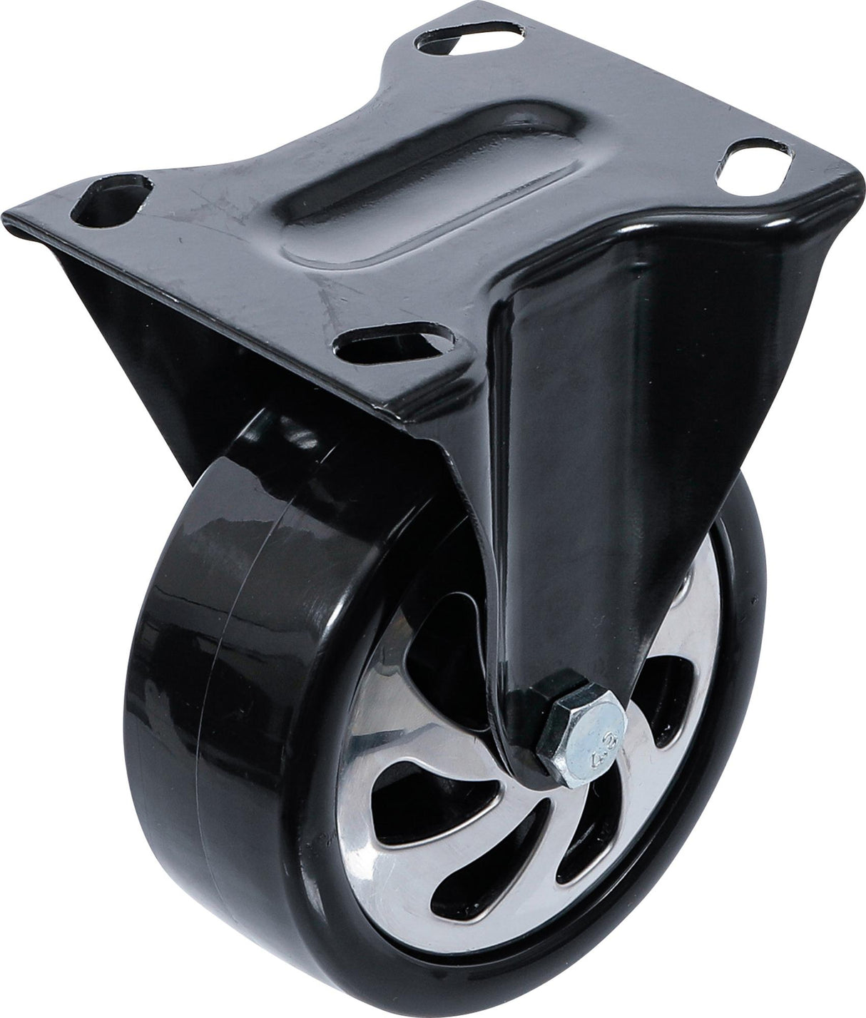 FIXED CASTOR | WITH ASSEMBLY PLATE | FOR BGS 4107, 4204, 4205, 4206, 4199 (4107-4)