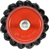 CUP BRUSH 65MM FOR DRILL KNOTTED (YT-47518)