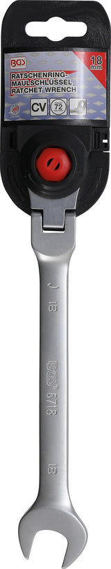 RATCHET COMBINATION WRENCH | ADJUSTABLE | 18 MM (6718)