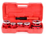 RATCHET DIE STOCKS 3/8"-1.1/4" 5 HEADS (55820)