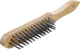 HANDHELD BRUSH | STEEL WIRE | 5-ROWS | 300 MM (3073)