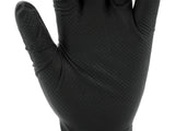 DISPOSABLE NITRILE DIAMOND TEXTURE GLOVES 50PCS SIZE: M (8) (YT-74741)