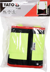 HIGH VISIBILITY BACK SUPPORT BELT,YELLOW (YT-74242)