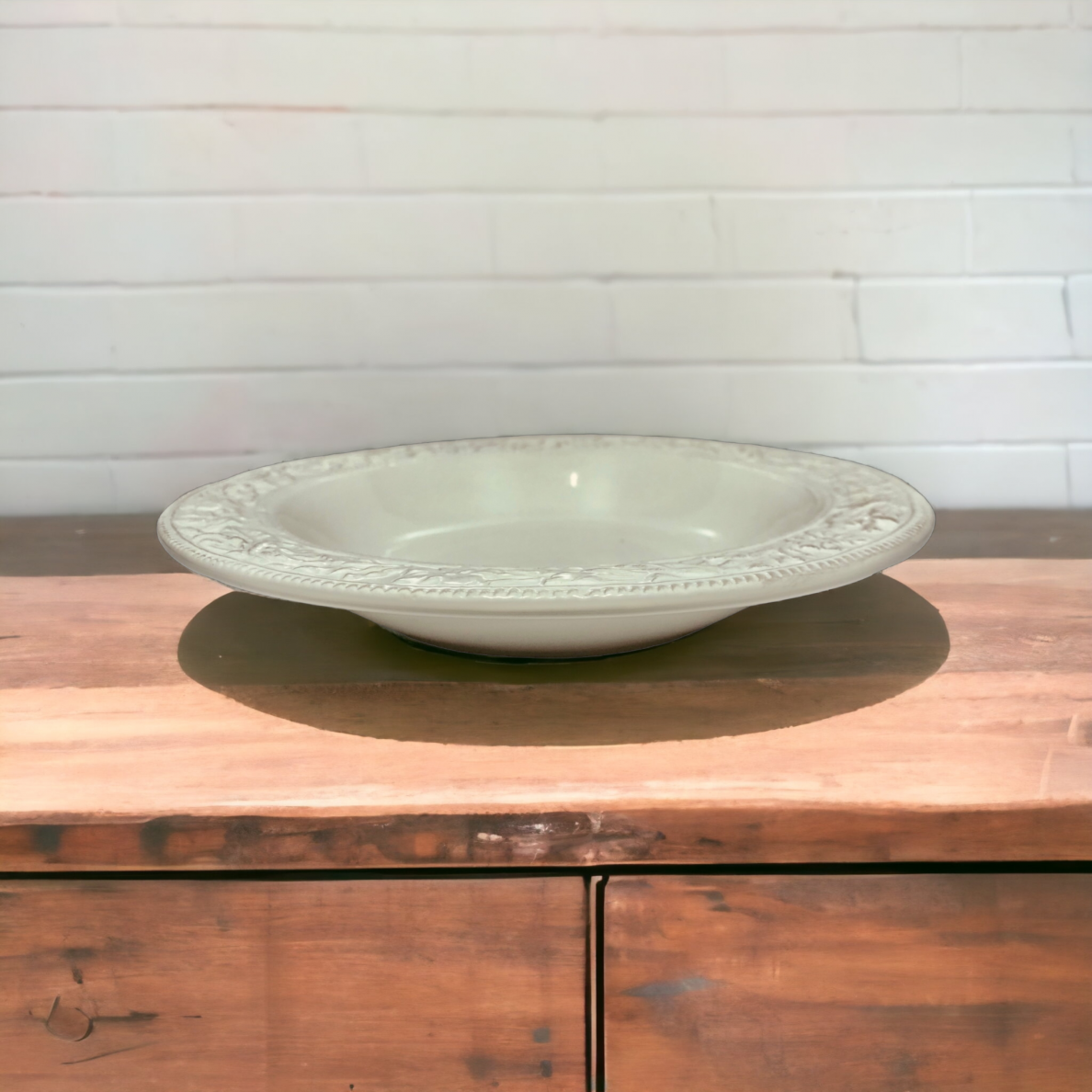 DEEP PLATE ETRUSK | WHITE | PORCELAIN | Ø22CM | H3.5CM (59952)