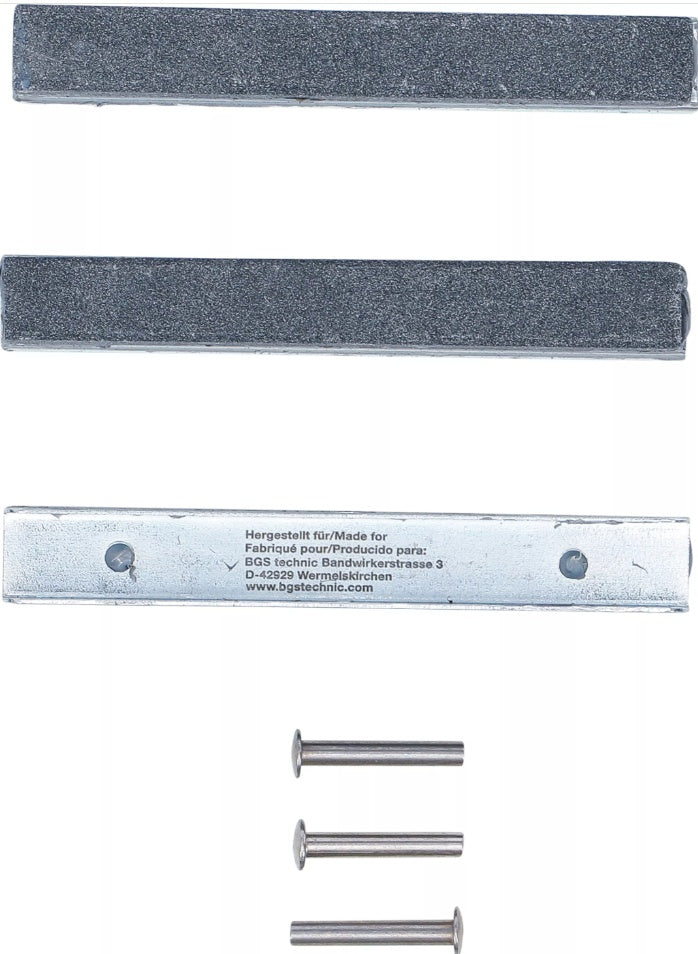 REPLACEMENT JAWS FOR HONING TOOL, BGS 74238 | JAWS 75 MM | K 280 | 3 PCS. (1258)