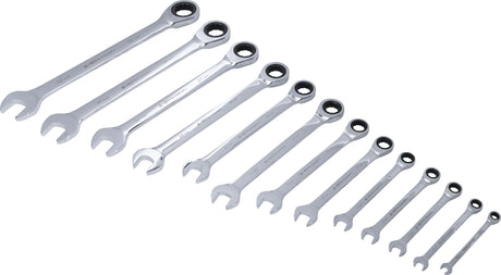 RATCHET COMBINATION WRENCH SET | 8 - 32 MM | 13 PCS. (30006)