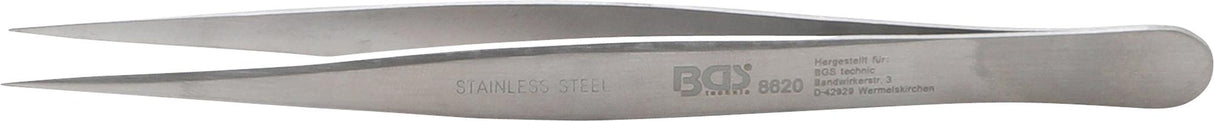 STAINLESS STEEL SHARP TIP TWEEZER | STRAIGHT | 125 MM (8620)