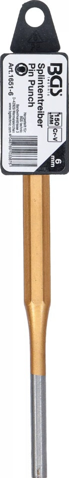 PIN PUNCH | 150 MM | 6 MM (1651-6)