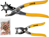 LEATHER HOLE PUNCH AND GROMMET TOOL SET (43603)