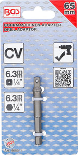 ELECTRIC DRILL ADAPTOR | 6.3 MM (1/4") DRIVE / 6.3 MM (1/4") (9685-1)