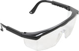 SAFETY GLASSES WITH ADJUSTABLE TEMPLES | TRANSPARENT (80887)