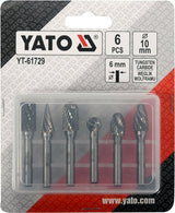 6PCS ROTARY FILE SET FOR METAL PREMIUM (YT-61729)