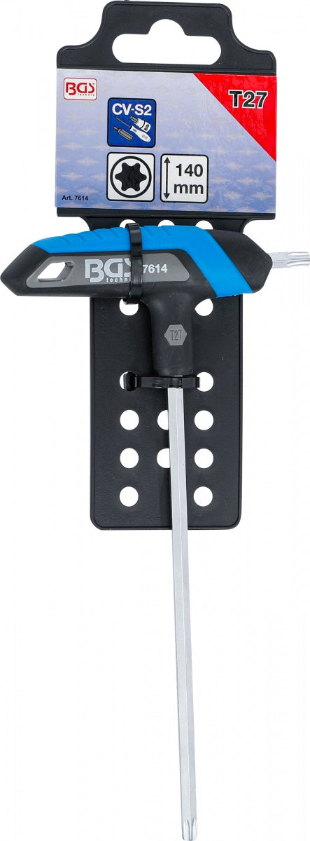 SCREWDRIVER WITH T-HANDLE | T-STAR (FOR TORX) | T27 (7614)