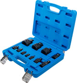 IMPACT ADAPTOR AND UNIVERSAL JOINT SET | 6.3 MM (1/4") - 25 MM (1") | 11 PCS. (25140)