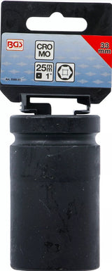IMPACT SOCKET HEXAGON, DEEP | 25 MM (1") DRIVE | 33 MM (5500-33)