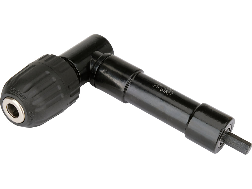 RIGHT ANGLE DRILL ATTACHMENT | 0.8 - 10 MM | 3/8" (YT-04637)