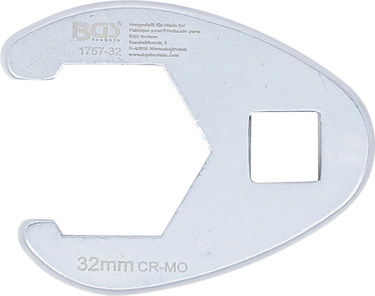 CROWFOOT SPANNER | 12.5 MM (1/2") DRIVE | 32 MM (1757-32)
