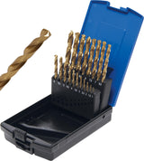 TWIST DRILL | HSS G | TITANIUM NITRATED | 1 - 10 MM | 19 PCS. (2040)