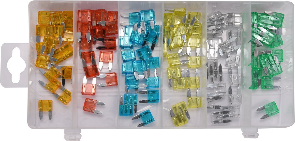 CAR FUSE ASSORTMENT 120 PCS MINI (YT-83146)