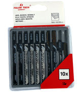 JIGSAW BLADE SET FOR ELECTRIC JIGSAW | 10 PCS. (ES20410)