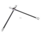 FOUR-WAY WHEEL WRENCH FOR TRUCKS | 24 X 27 - 32 X 20 MM (3/4") (1458)