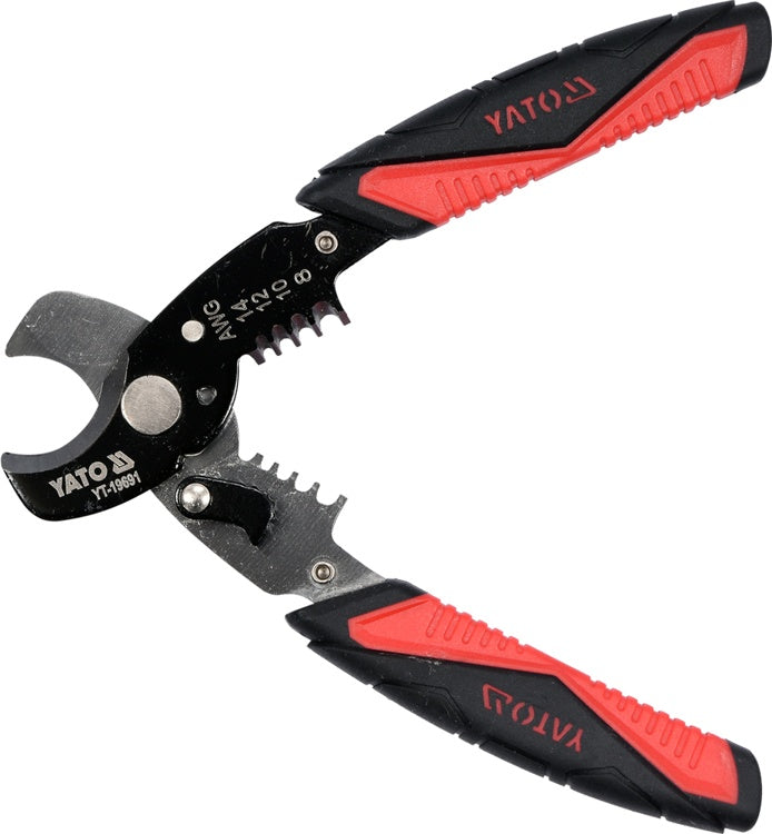 WIRE STRIPPER AND CUTTER PLIERS (YT-19691)
