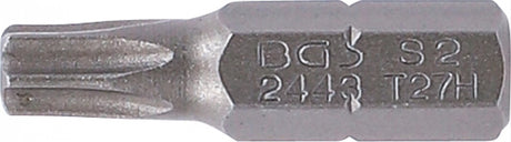 Ruuvikärki | 6,3 mm (1/4") | T-star reiällä (Torx) T27 (2443)