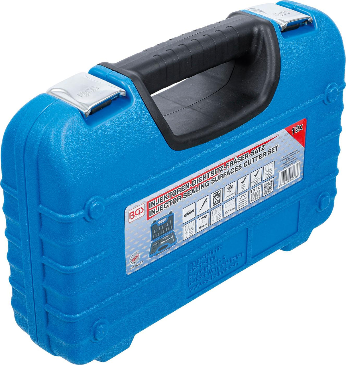 INJECTOR SEALING SURFACES CUTTER SET | 19 PCS. (62607)