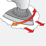 SANDING FOOT 80MM FOR YT-82223 (YT-34692)