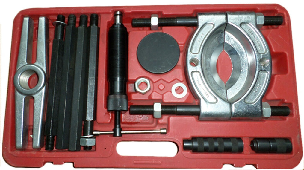 HYDRAULIC PULLER 10 T | 105-150 MM + BRIDGE (SK1004H)