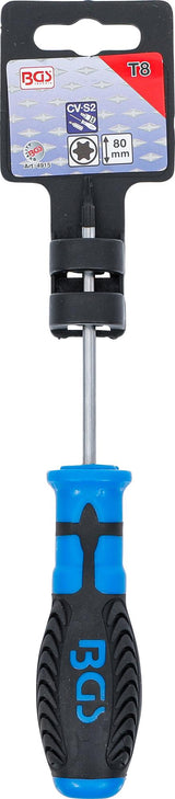 SCREWDRIVER | T-STAR (FOR TORX) T8 | BLADE LENGTH 80 MM (4915)