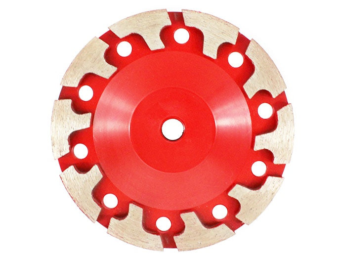 DIAMOND GRINDING DISC | PLATE TYPE | T-ROW | M14X125 MM (TF0125)