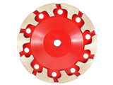 DIAMOND GRINDING DISC | PLATE TYPE | T-ROW | M14X125 MM (TF0125)