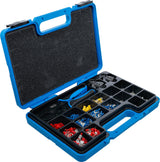 CRIMPING PLIERS SET | WITH 2 PAIRS OF JAWS | WITH CABLE LUG ASSORTMENT | 1000 PCS. (1411)