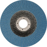 FLAP DISC FLAT SHAPE BLUE 125 MM P36 INOX (YT-83311)