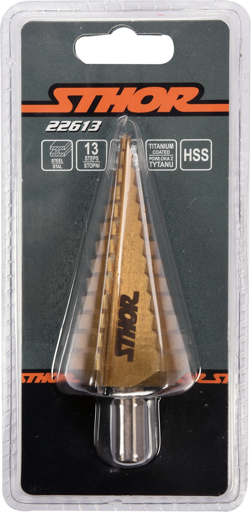 STEP DRILL 4-39MM (22613)