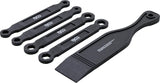 PLASTIC DOUBLE RING SPANNER & PRY BAR SET | 5 PCS. (6663)