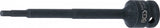 IMPACT BIT SOCKET | LENGTH 150 MM | 12.5 MM (1/2") DRIVE | INTERNAL HEXAGON 5 MM (5490-H5)