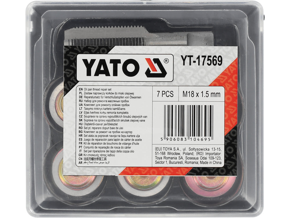 OIL PAN THREAD REPAIR SET (YT-17569)