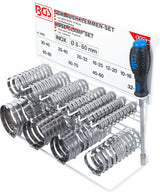 HOSE CLAMP SET | STAINLESS | ON DISPLAY BOARD | 111 PCS. (8095)