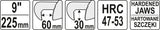 9" PIPE WRENCH GERMAN TYPE (YT-22001)