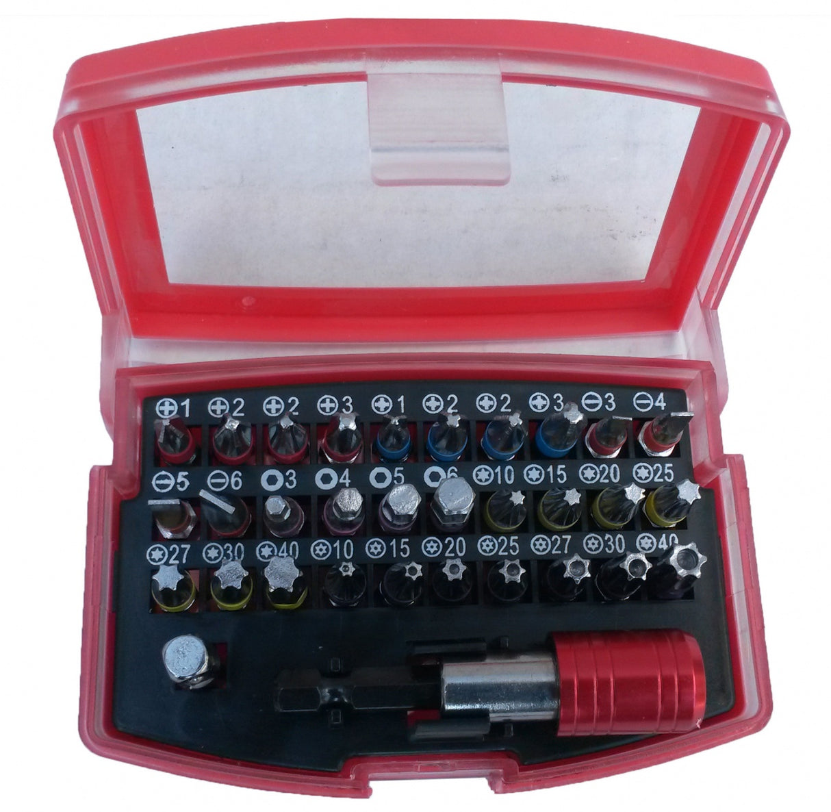 BIT SET WITH HOLDER | S2 | 32 PCS. (M66305)