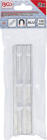 BENCH VICE JAW PROTECTORS | ALUMINIUM | 150 MM | 2 PCS. (9285)