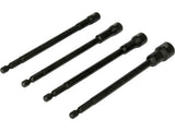NUT SETTER SET 1/4" 150MM 4PCS (YT-04642)
