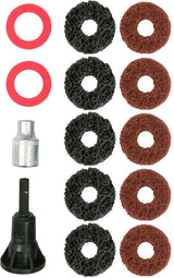 WHEEL HUB GRINDING SET | FOR BOLTS AND NUTS | 14 PCS. (SK7074)