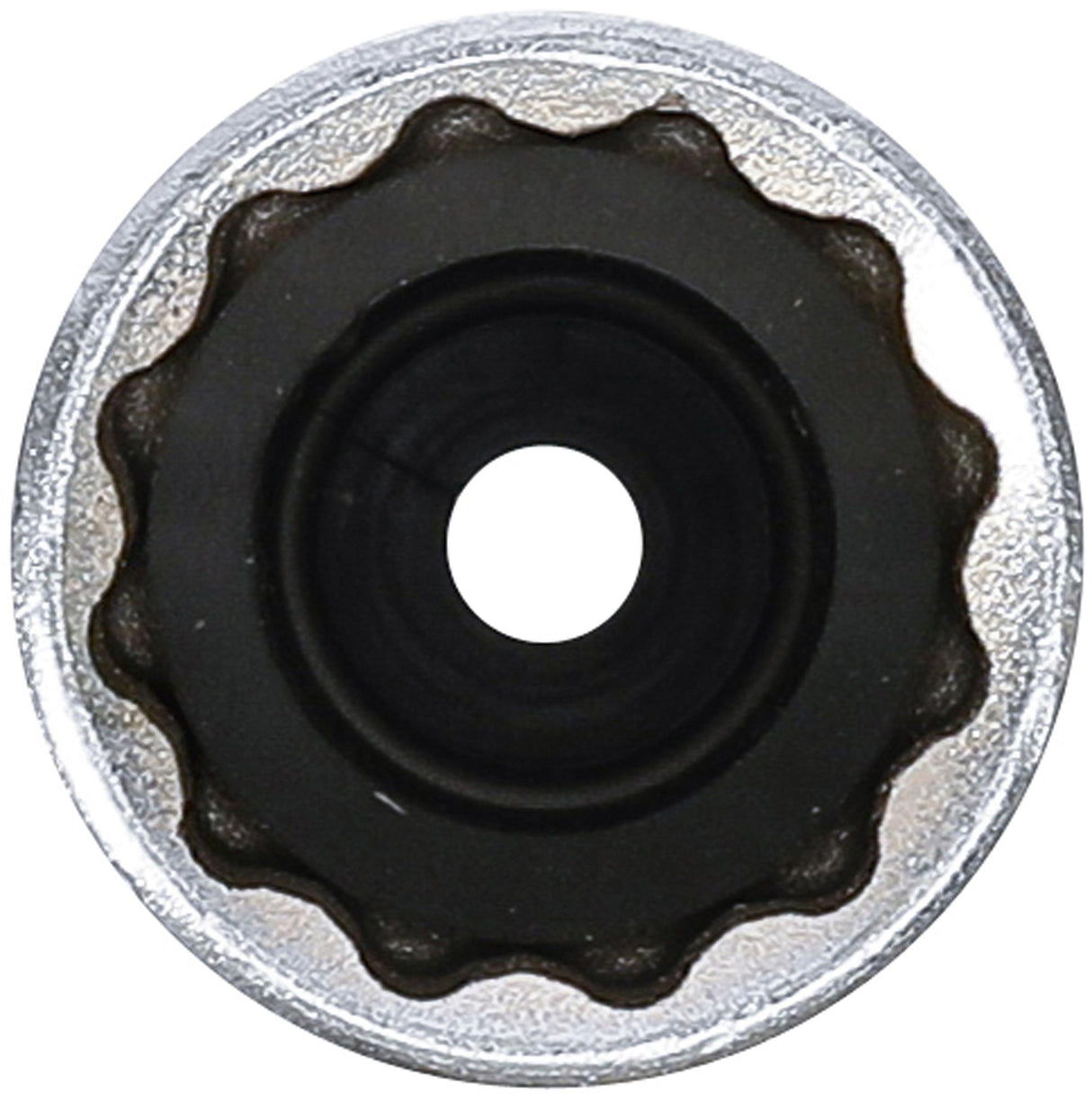 SPARK PLUG SOCKET WITH RUBBER MOUNT, 12-POINT, LONG | 10 MM (3/8") | 16 MM (2448)