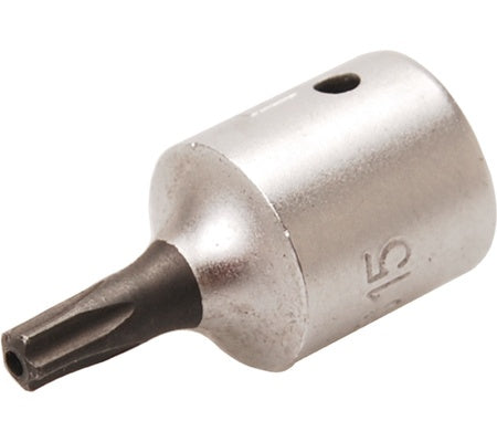 BIT SOCKET | 6.3 MM (1/4") DRIVE | T-STAR TAMPERPROOF (FOR TORX) TS15 (2355-TS15)