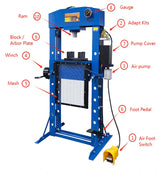 HYDRAULIC PRESS | MOBILE | 30 TON | PLUS TYPE (SP30P)