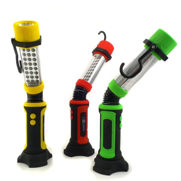 24+1 LED WORK LAMP RECHARGEABLE, WITH MAGNET, FLEX ROHS (JR-160-2)