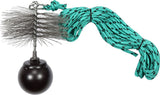 CHIMNEY BRUSH WIT IRON BALL 10M W150 K13 (73032)
